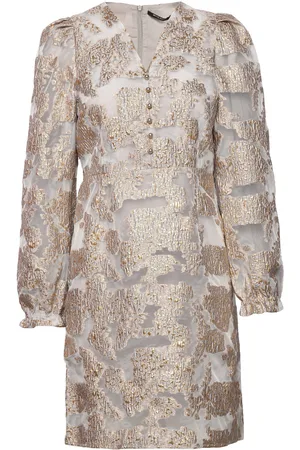 Bruuns Bazaar Alba Mia Dress Lyhyt Mekko Grey