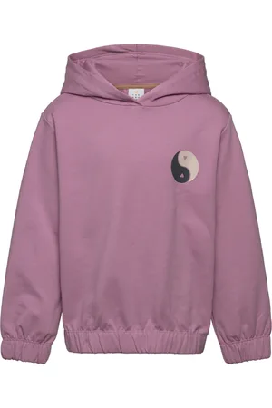 The New Tnlaura Os Hoodie Tops Sweat-shirts & Hoodies Hoodies Purple