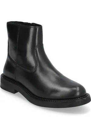 Geox D Serilda B Shoes Boots Ankle Boots Ankle Boots Flat Heel Black