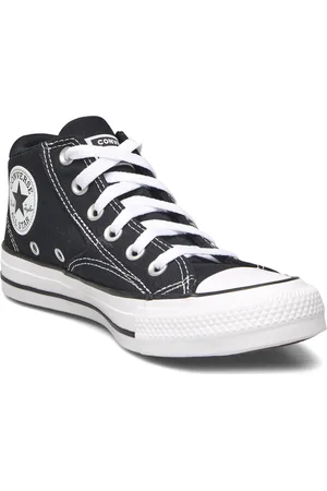 Converse Ctas Malden Street Mid Black/White/Black Sport Sneakers High-top Sneakers Black