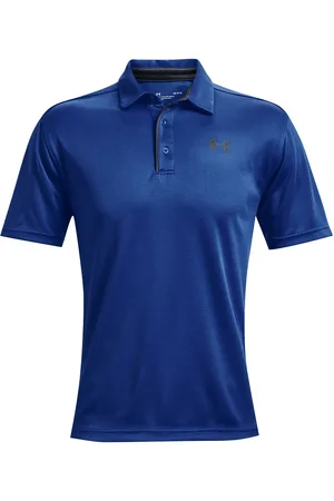 Under Armour Tech Polo Sport Polos Short-sleeved Blue