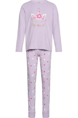 NAME IT Nkfnightset Pastel Lilac Magical Noos Pyjamasetti Pyjama Purple