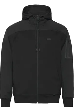HUGO BOSS Sariq Sport Men Sport Clothing Sport Sweat-shirts & Hoodies Sport Hoodies Black