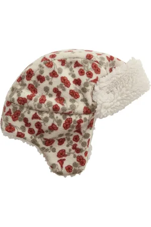 garbo&friends Royal Cress Aviator Fleece Hat Accessories Headwear Hats Winter Hats Red
