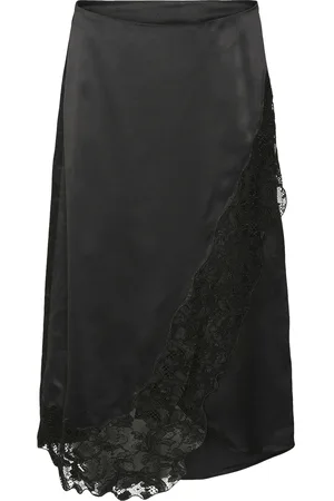 VERO MODA Vmmerle Lace Hw 7/8 Skirt Wvn Ga Skirts Knee-length & Midi Skirts Black