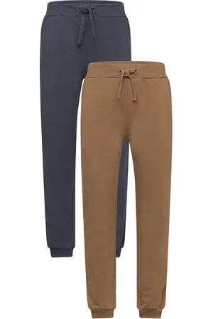 Minymo Pants Sweat 2-Pack Bottoms Sweatpants Multi/patterned
