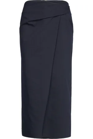 Reiss Nadia Skirts Knee-length & Midi Skirts Navy
