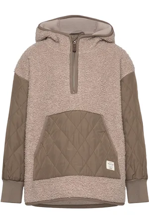 Mini A Ture Matsixten Thermo Anorak. Grs Outerwear Jackets & Coats Anoraks Brown