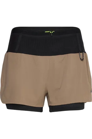 Asics Fujitrail 2-N-1 Short Sport Shorts Sport Shorts Beige