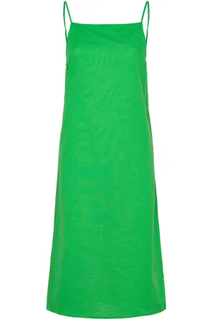 American Vintage Ilabird Polvipituinen Mekko Green
