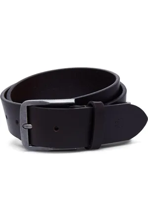 Calvin Klein Classic Flat R Lthr Belt 35Mm Accessories Belts Classic Belts Brown