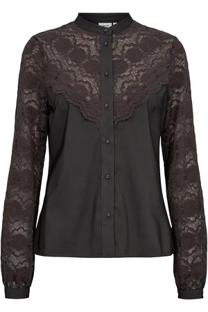 Numph Nuingrid Shirt Tops Shirts Long-sleeved Brown