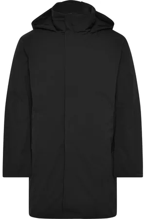 Calvin Klein Technical Twill Parka Villakangastakki Pitkä Takki Black