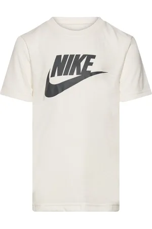 Nike Te-S/S Tee Tops Shirts Short-sleeved Shirts Cream