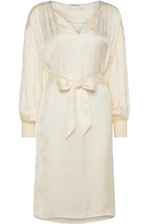 American Vintage Gitaka Polvipituinen Mekko Cream