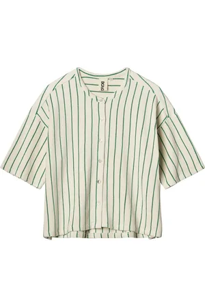 Bongusta Naram Over D Shirt Tops Shirts Short-sleeved White