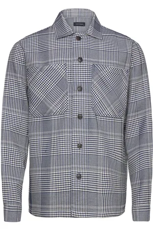 Clean Cut Dominic Overshirt Tops Overshirts Blue
