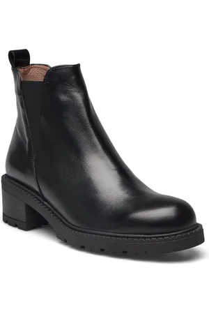 Wonders Galaxia Shoes Chelsea Boots Black