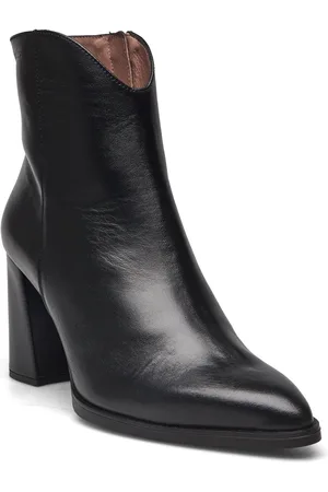 Wonders Frick Shoes Boots Ankle Boots Ankle Boots With Heel Black
