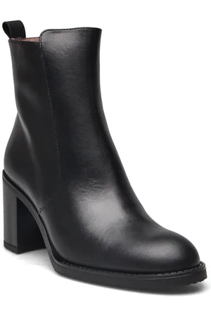 Wonders Marlene Shoes Boots Ankle Boots Ankle Boots With Heel Black