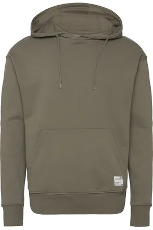 Solid Sdlenz Hood Sw Tops Sweat-shirts & Hoodies Hoodies Green
