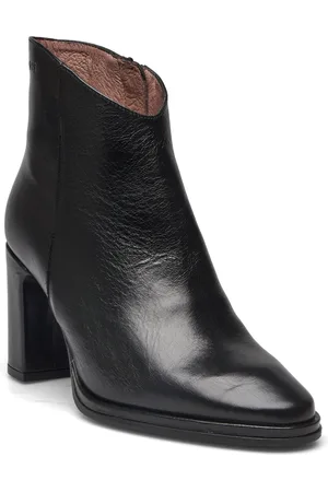 Wonders Ost Shoes Boots Ankle Boots Ankle Boots With Heel Black