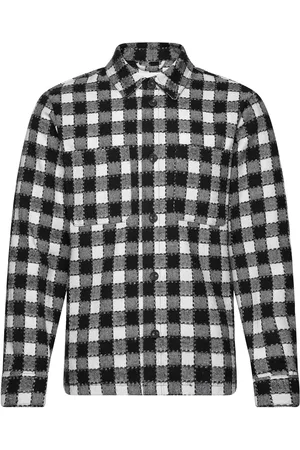Solid Sdming Tops Shirts Casual Black