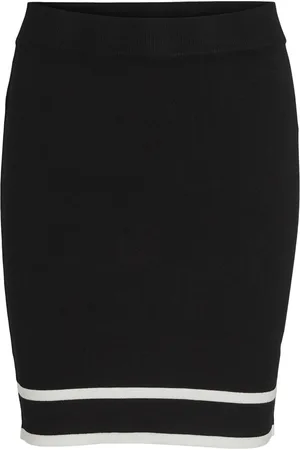 VILA Viblair Pencil Skirt/Ka Skirts Short Skirts Black