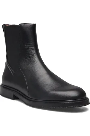 Wonders Scar Shoes Chelsea Boots Black