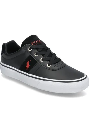Ralph Lauren Hanford Leather Sneaker Matalavartiset Sneakerit Tennarit Black