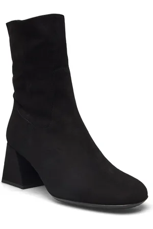 Wonders Mandy Shoes Boots Ankle Boots Ankle Boots With Heel Black