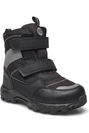 Pax Nuuk Talvikengät Tarroilla Black