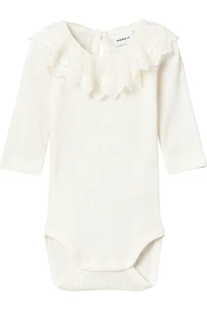 NAME IT Nbfnofie Ls Body Pitkähihainen Body White