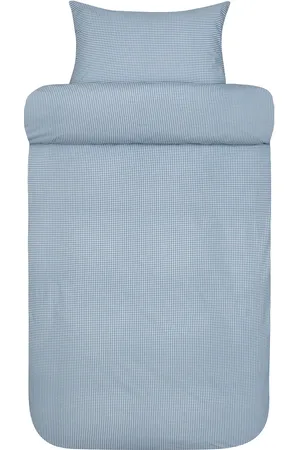 Høie of Scandinavia Frans Cotton Bed Set Home Textiles Bedtextiles Bed Sets Blue