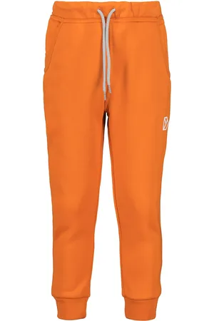 Didriksons Corin Kids Pnt 7 Sport Fleece Outerwear Fleece Trousers Orange