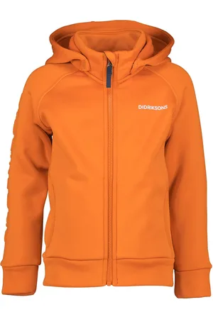 Didriksons Corin Kids Fz 8 Sport Sweat-shirts & Hoodies Hoodies Orange