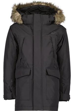 Didriksons Oxid Kids Parka Parka Takki Black