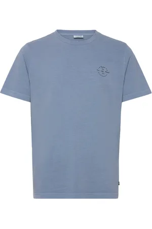 Solid Sdmarx Tops T-shirts Short-sleeved Blue