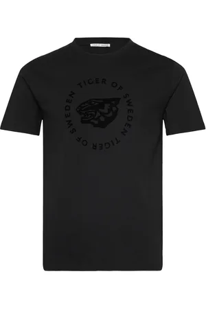 Tiger of Sweden Dillan Tops T-shirts Short-sleeved Black