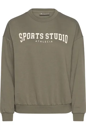 Athlecia Giannis W Crew Neck Sport Sport Clothing Sport Sweat-shirts & Hoodies Sport Sweat-shirts Green