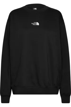 The North Face W Essential Over Crew Sport Women Sport Clothing Sport Sweat-shirts & Hoodies Sport Sweat-shirts Black