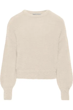 ONLY Kognewpiumo L/S Pullover Cp Knt Tops Knitwear Pullovers Cream