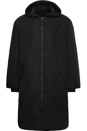 J Lindeberg Colter Hooded Parka Parka Takki Black
