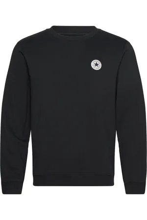 Converse Core Chuck Patch Crew Bb Black Sport T-shirts Long-sleeved Black