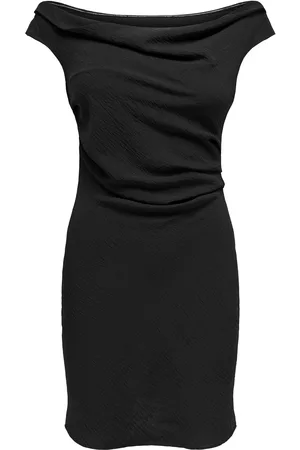 ONLY Onlmette Offsholder Dress Wvn Lyhyt Mekko Black