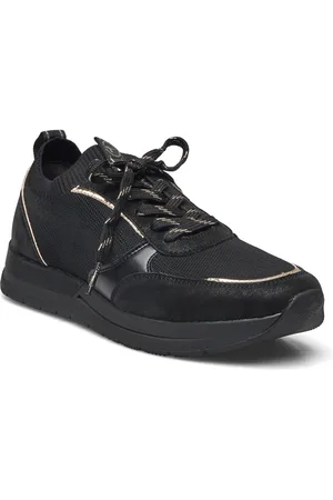 Tamaris Women Lace-Up Matalavartiset Sneakerit Tennarit Black