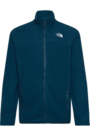 The North Face M 100 Glacier Full Zip - Eu Sport Sweat-shirts & Hoodies Fleeces & Midlayers Blue