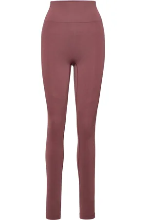 Johaug Sculpt Seamless Tights Sport Running-training Tights Seamless Tights Purple