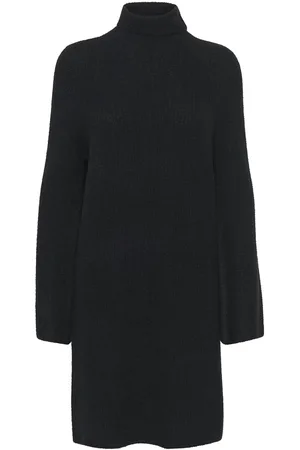 Gestuz Alphagz Rollneck Dress Lyhyt Mekko Black