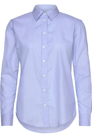Ralph Lauren Classic Fit Cotton Shirt Tops Shirts Long-sleeved Blue